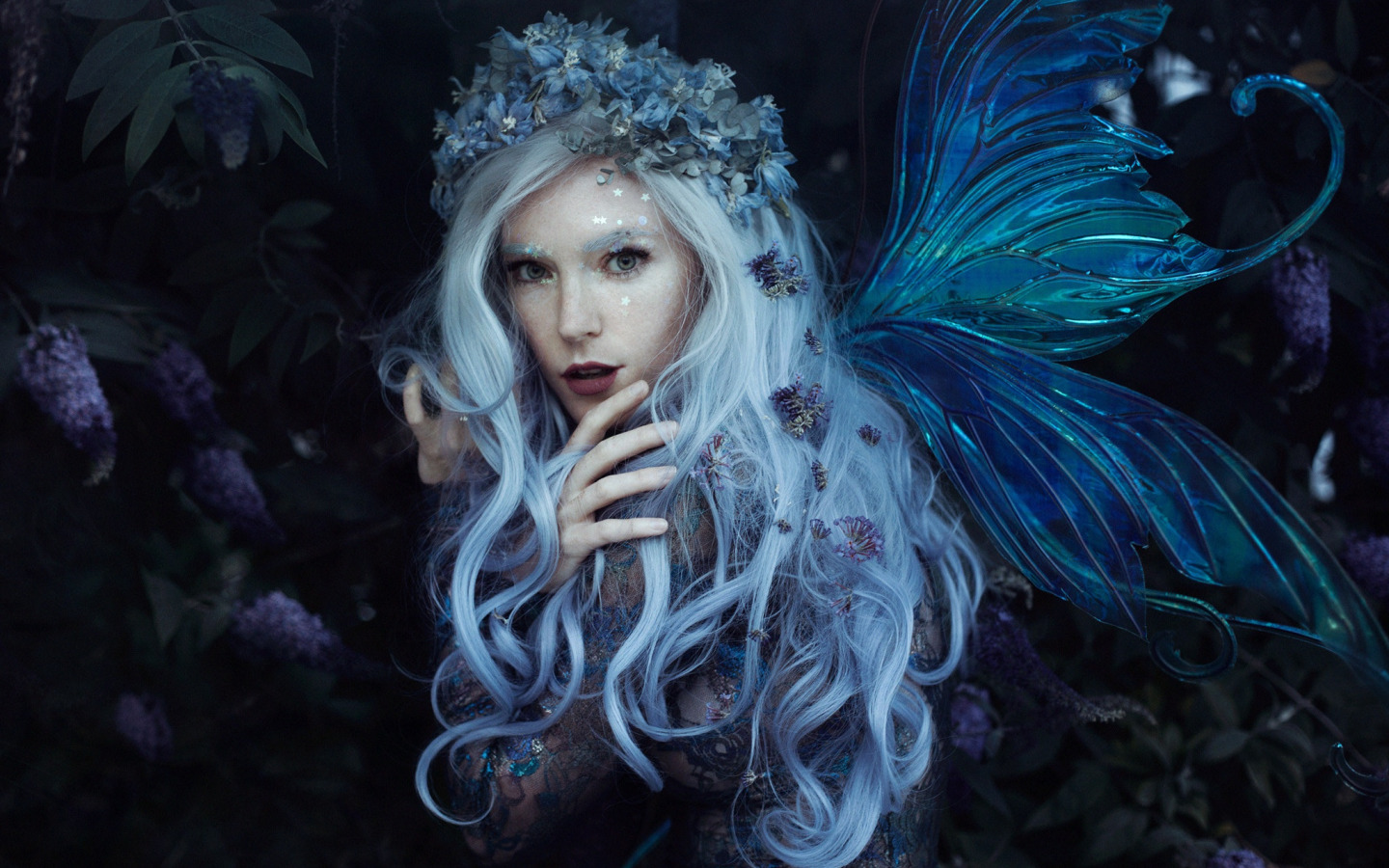 GoodFon.com - Free Wallpapers, download. look, girl, style, hair, fairy, wi...
