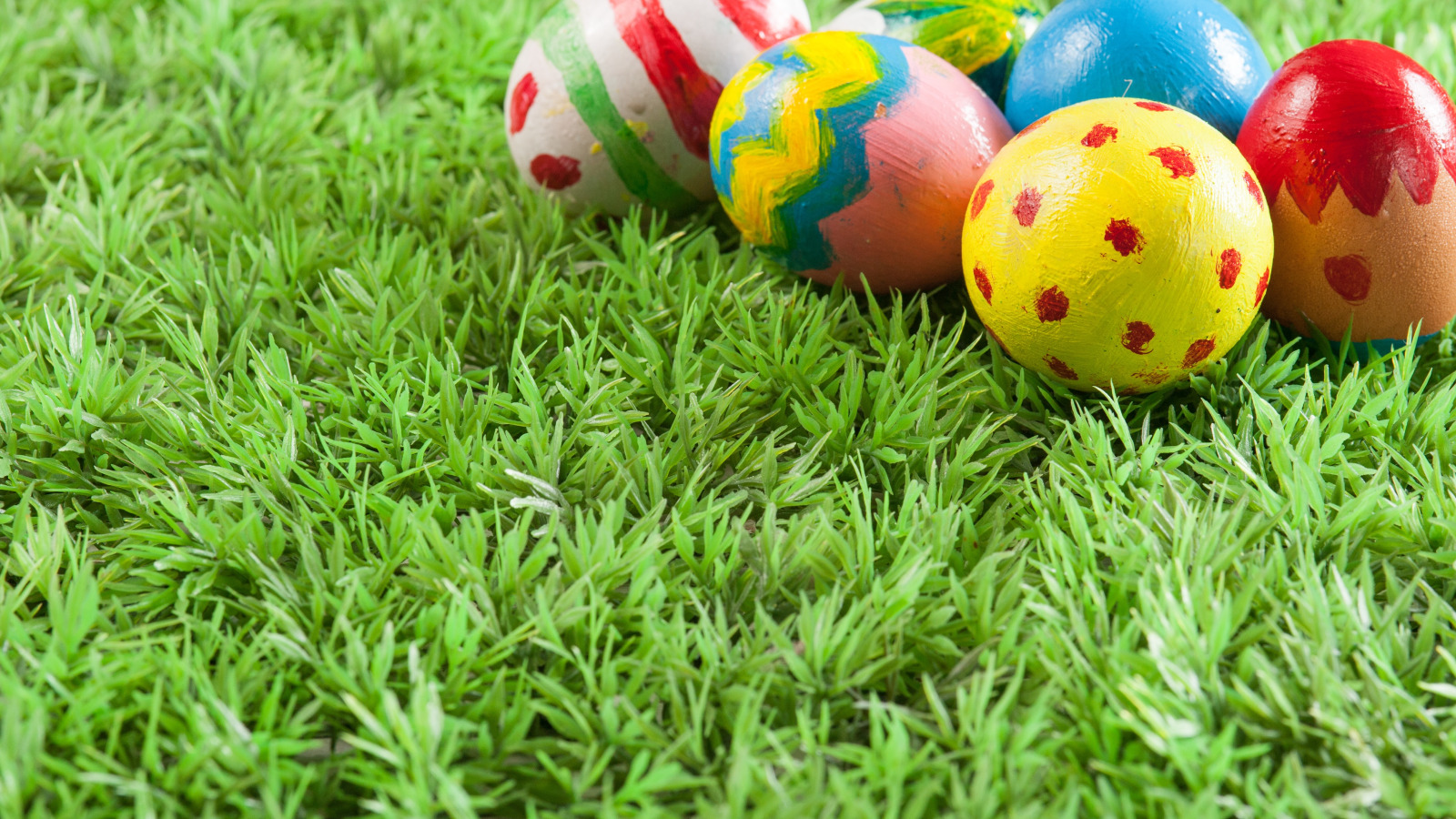 Download wallpaper eggs, Easter, weed, Holiday, section holidays in resolut...