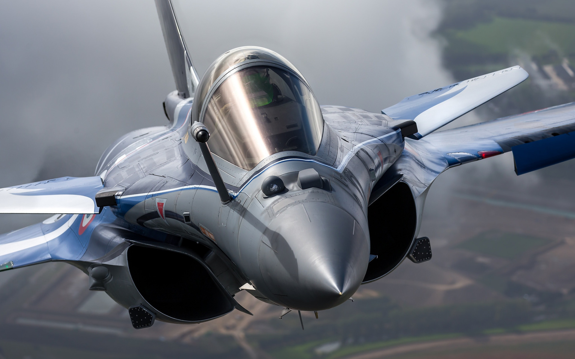 Download wallpaper cabin, multi-role fighter, French, Dassault Rafale C,  section aviation in resolution 1920x1200