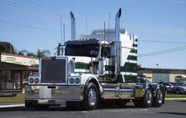 Picture Green, White, Western Star