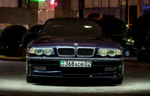 Picture BMW, Front, Alpina, E38, Almaty, 740Li