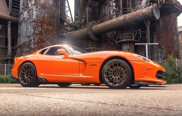 Picture orange, sports car, Viper, Dodge Viper