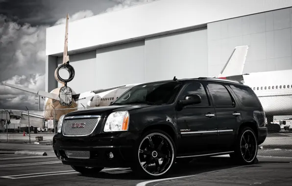 Picture wheels, color, GMC, Denali, Yukon, lowered, matched, Gianelle