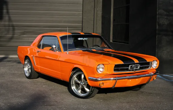 Picture Mustang, Ford, 1965, Customized