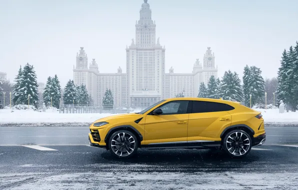 Picture Lamborghini, Moscow, MSU, Moscow, 2018, Urus