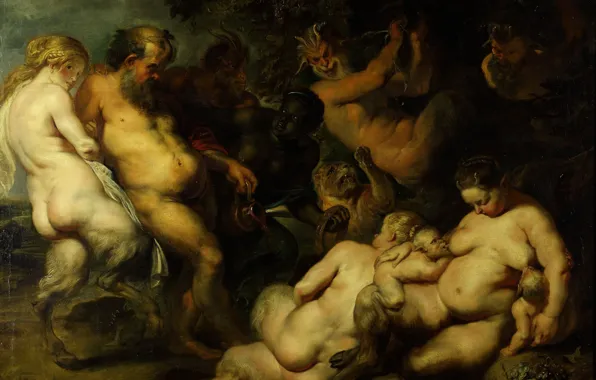 Picture erotic, picture, Peter Paul Rubens, mythology, Orgy, Pieter Paul Rubens