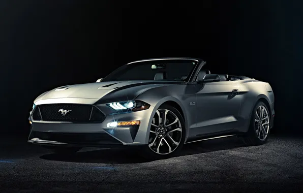 Picture Mustang, Ford, Front, Convertible, 2017