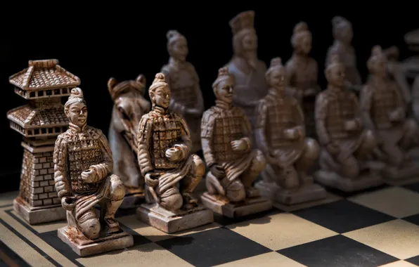 Picture background, chess, figure