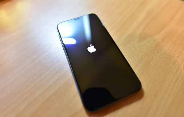 Picture Apple, Black, California, Cupertino, iPhone X
