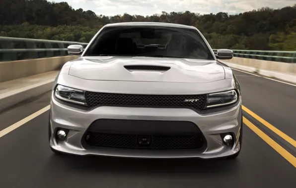 Picture road, speed, Dodge Charger