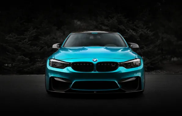 Picture BMW, Blue, Front, Shadow, Face, F80