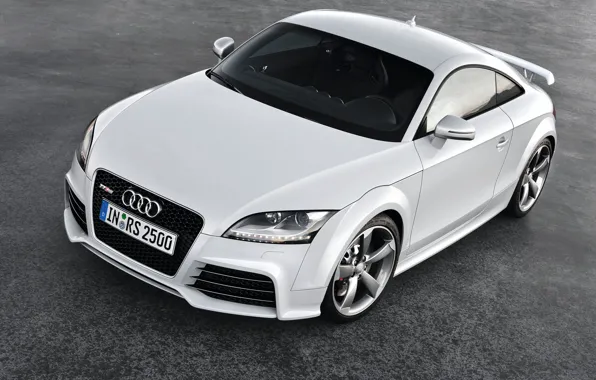 Picture Audi, Road, White, Wheel, Machine, Lights, Coupe, Sports, Spoiler