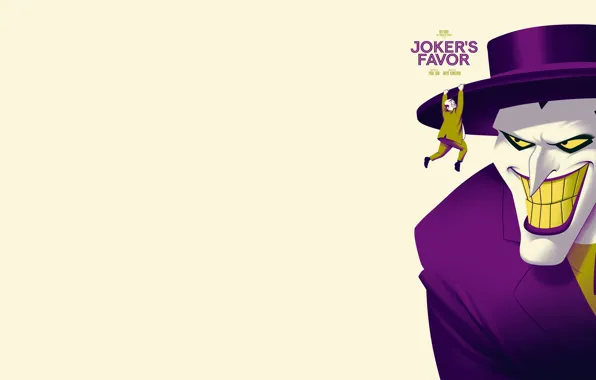 Wallpaper Joker, the animated series, Batman: The Animated Series, Mark  Hamill, Joker's favor, Service Joker images for desktop, section фильмы -  download