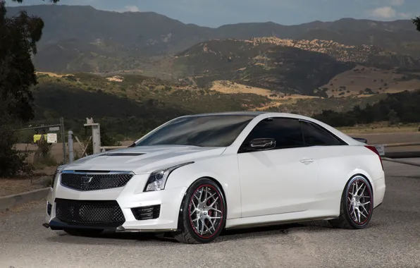 Picture coupe, cadillac, ats