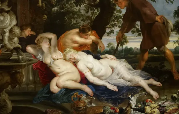 Picture erotic, picture, Peter Paul Rubens, mythology, Pieter Paul Rubens, Cimon and Iphigenia