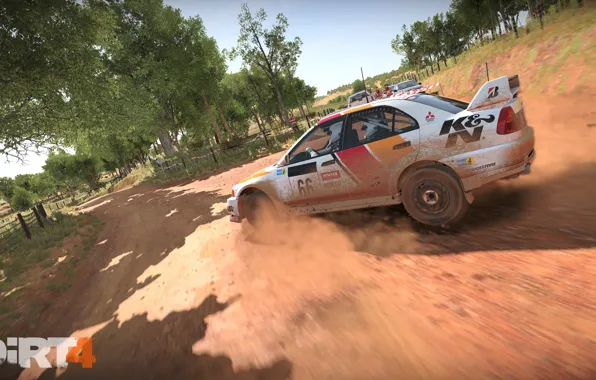 Picture car, game, Dirt, race, speed, pilot, fast, Dirt 4