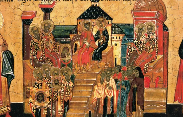 Picture religion, icon, Orthodoxy, The first Ecumenical Council of Nicaea