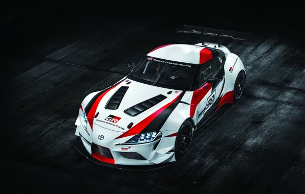 Picture coupe, Toyota, 2018, wing, GR Supra Racing Concept