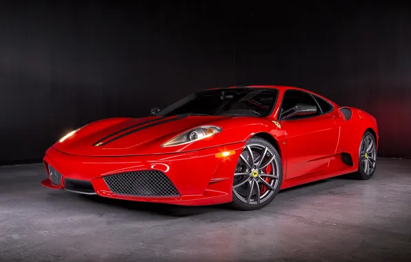 Picture background, Ferrari, supercar, Ferrari, red, 430 Scuderia