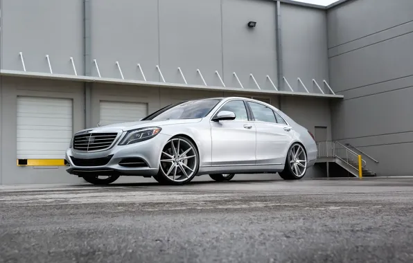 Picture Mercedes, wheels, S550, lowered, on 22, Zenetti