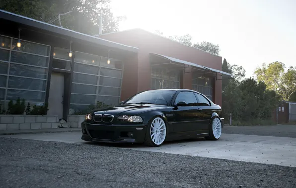 Picture BMW, black, E46, M3