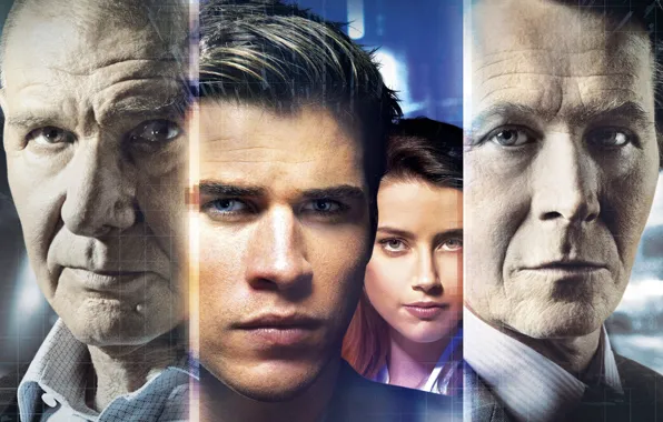Picture face, actors, Thriller, poster, Amber Heard, Amber Heard, Harrison Ford, Harrison Ford, Liam Hemsworth, Gary …