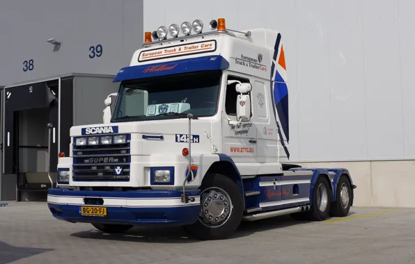 Picture Scania, V-8, T-142H