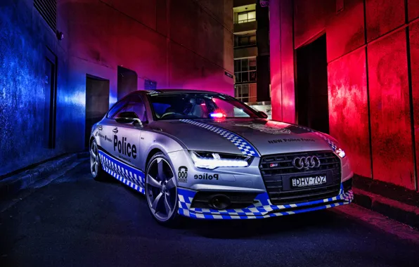 Picture Audi, Audi, police, Police, Sportback