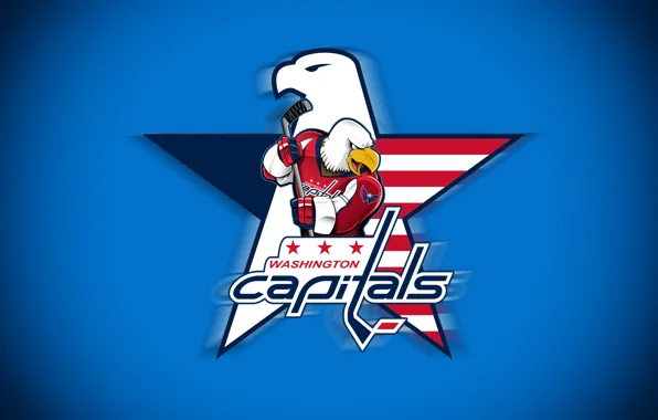 Picture Blue, The game, Sport, Logo, Background, Washington, Logo, Washington, NHL, NHL, Washington Capitals, Hockey, The …