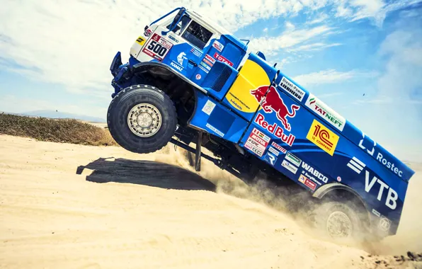 Picture Sand, Sport, Truck, Race, Master, Russia, 500, Kamaz, Rally, Dakar, KAMAZ-master, Dakar, Rally, KAMAZ, The …