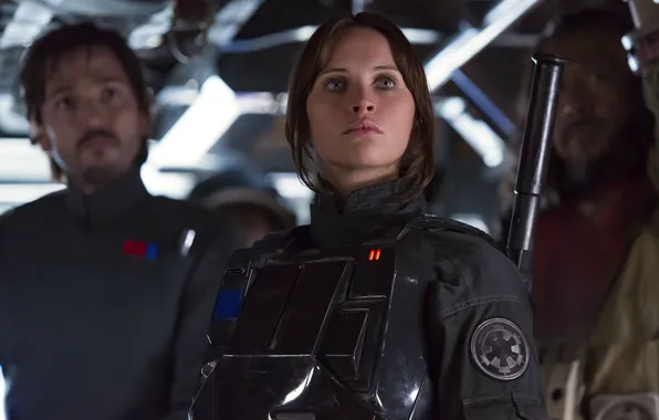 Picture cinema, Star Wars, girl, movie, film, rebel, Rogue One: A Star Wars Story, Rogue One