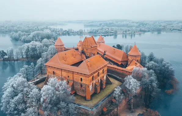 Picture Trakai, Lithuania, Island Castle