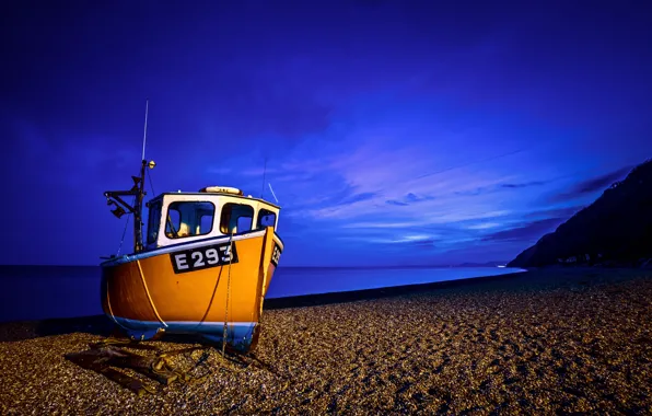 Picture sea, beach, coast, England, Bay, Devon, Barkas, England, The Channel, English Channel, Devon, Branscombe Beach, …