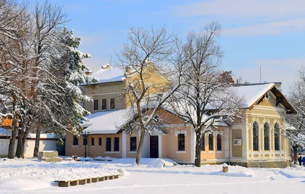 Picture Winter, Snow, House, Architecture, Winter, Snow, Architecture