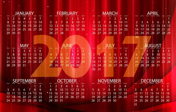 Picture line, red, design, abstraction, strip, background, graphics, Shine, new year, vector, figures, bright, calendar, year, …
