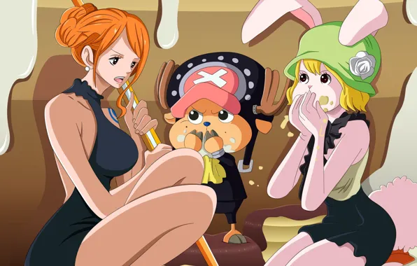 Picture game, Chopper, One Piece, pirate, anime, asian, manga, japanese, oriental, asiatic, oppai, Nami, by melonciutus, …