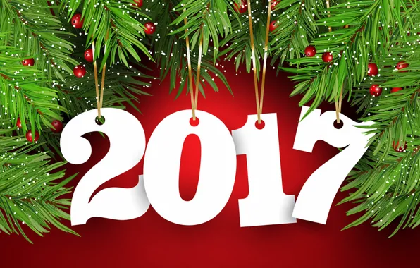Picture New Year, new year, happy, decoration, 2017, holiday celebration