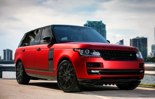 Picture Range Rover, with, Supercharged, LWB, complete, exterior, two-tone