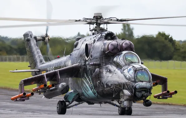 Picture Helicopter, Mi-24, The Czech Republic, Hind, Czech air force, Mi-24V35, Czech Air Force