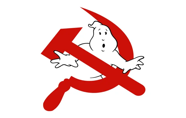 Picture Minimalism, Communism, Ghost hunters, Ghost, The hammer and sickle, The Specter Of Communism