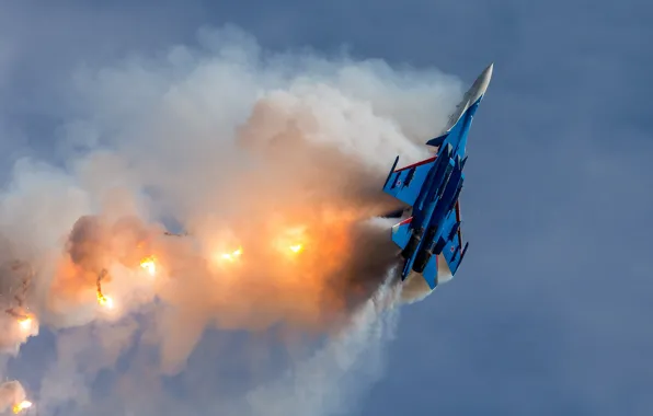 Picture weapons, the plane, Su30SM