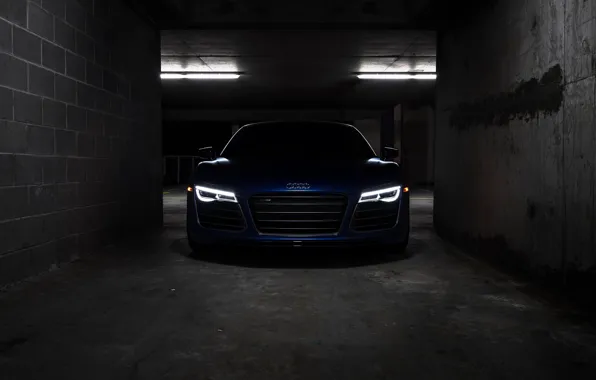 Picture Audi, Blue, VAG, LED