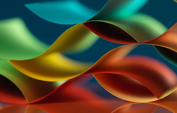 Picture abstraction, background, rainbow, abstract, Rainbow, background, Kolor, colored, wavy