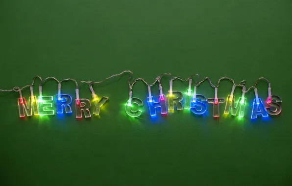 Picture lights, Christmas, color, New Year, Merry Christmas, holiday, Christmas lights, simple background, light bulb