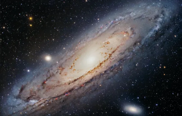 Picture Andromeda Galaxy, M31, the Andromeda galaxy