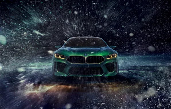 Picture winter, BMW