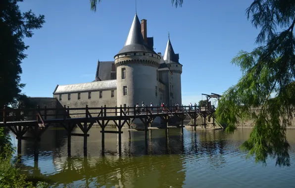 Picture France, France, Chateau of Sully sur Loire, The castle of Sully-sur-Loire