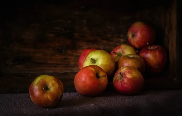 Picture apples, fruit, still life