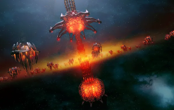 Picture something, creatures, The Xeno Armada