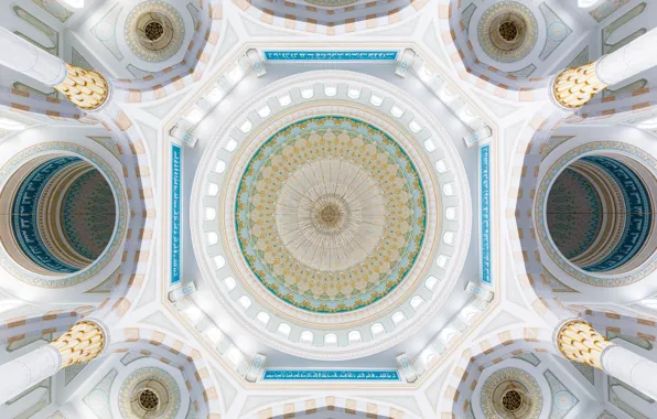 Picture mosque, Kazakhstan, Astana, Hazret-Sultan
